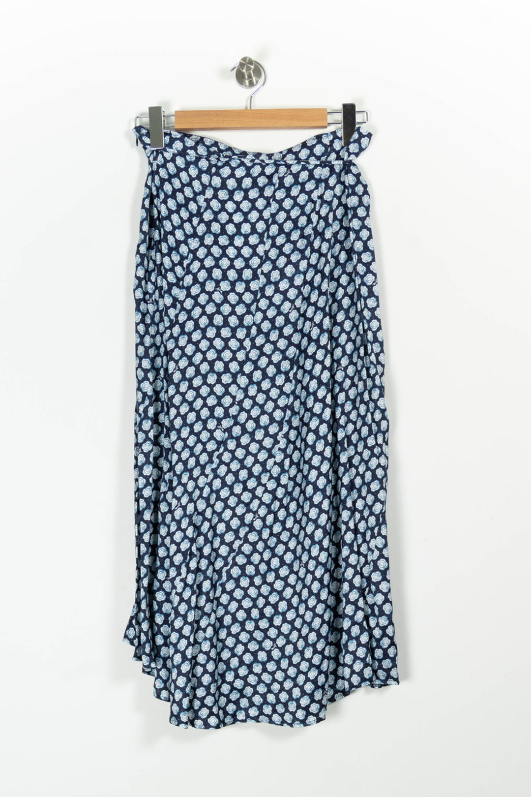 Jupe Longue Bleu et Blanche - Taille L/40 de la marque Maje | PARAD96960 - Vendu par Paradigme - Image 4