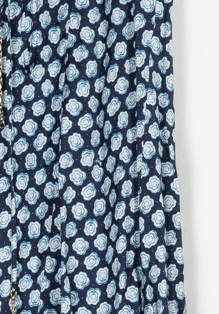 Jupe Longue Bleu et Blanche - Taille L/40 de la marque Maje | PARAD96960 - Vendu par Paradigme - Image 3