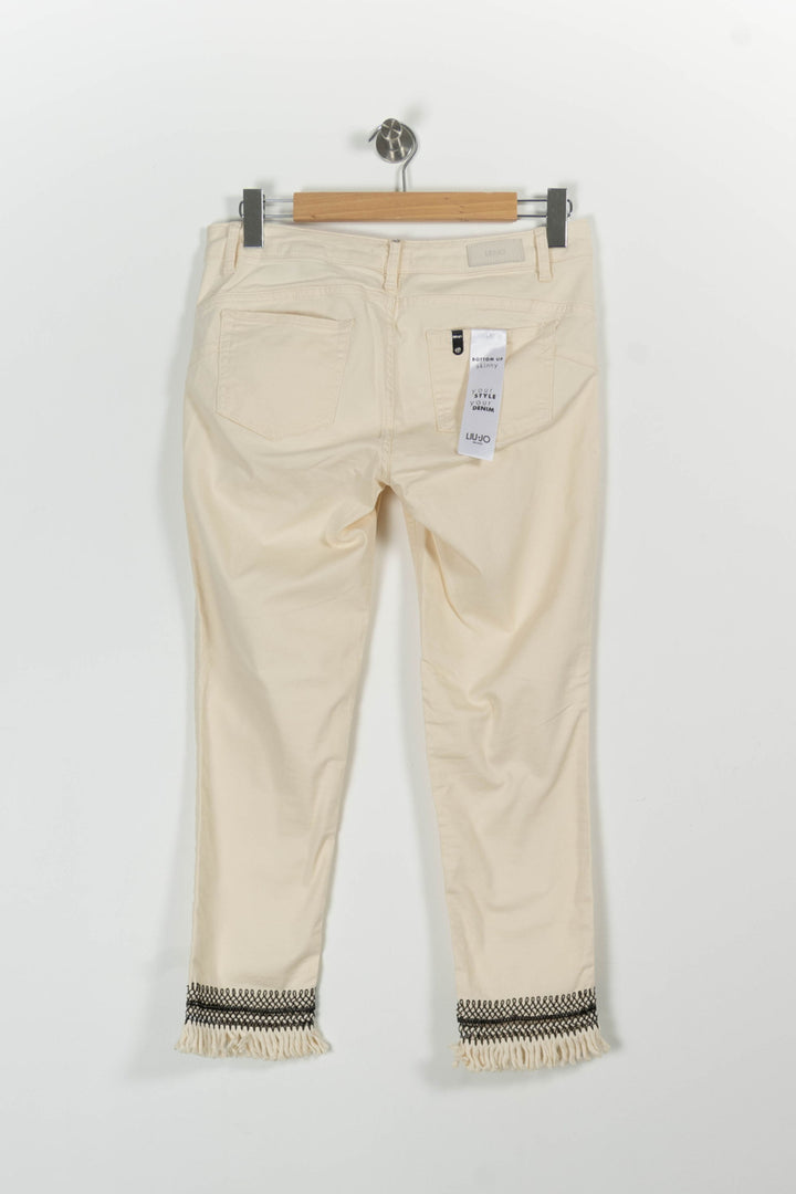 Pantalon Beige et Noir - Taille M/38 de la marque Liu Jo | PARAD96961 - Vendu par Paradigme - Image 4