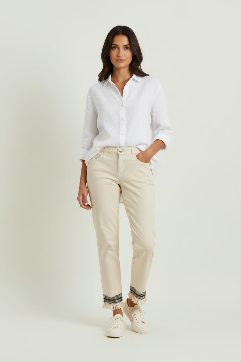 Pantalon Beige et Noir - Taille M/38 de la marque Liu Jo | PARAD96961 - Vendu par Paradigme - Image 1