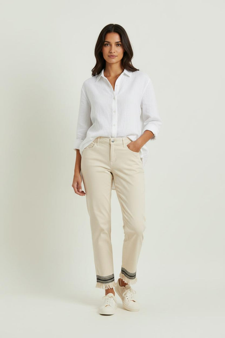 Pantalon Beige et Noir - Taille M/38 de la marque Liu Jo | PARAD96961 - Vendu par Paradigme - Image 1