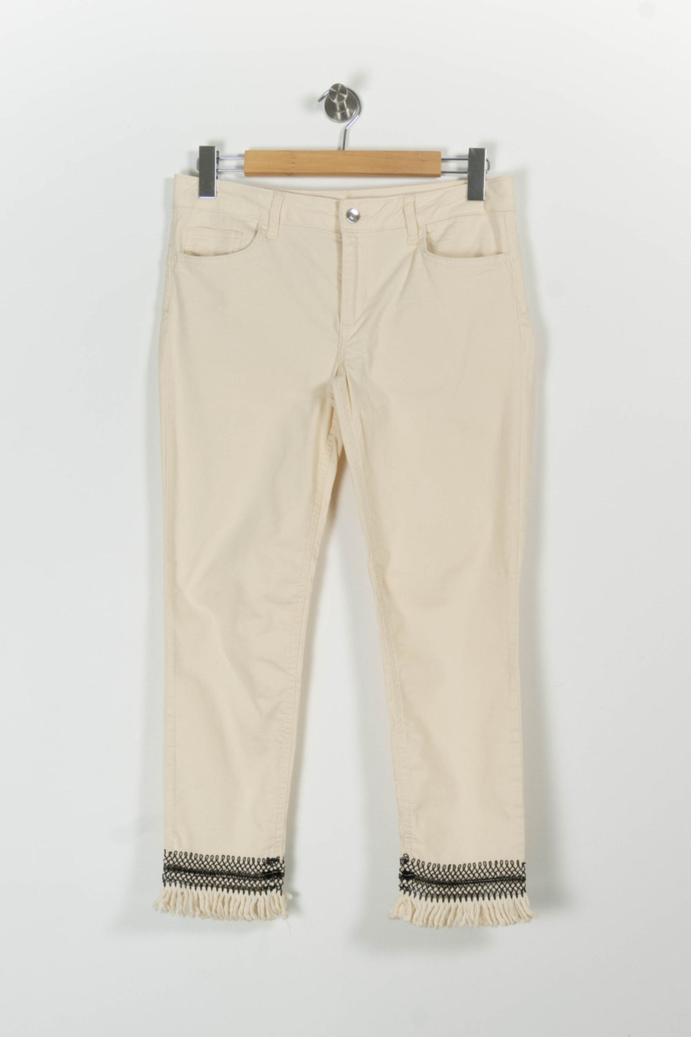 Pantalon Beige et Noir - Taille M/38 de la marque Liu Jo | PARAD96961 - Vendu par Paradigme - Image 2
