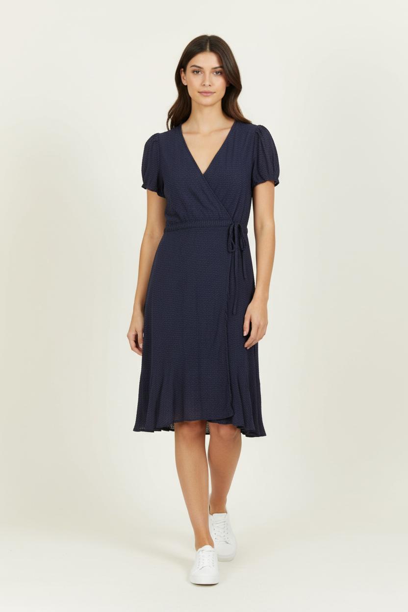 Robe Porte-feuille Bleue - Taille M/38 de la marque Pablo | PARAD96962 - Vendu par Paradigme - Image 1