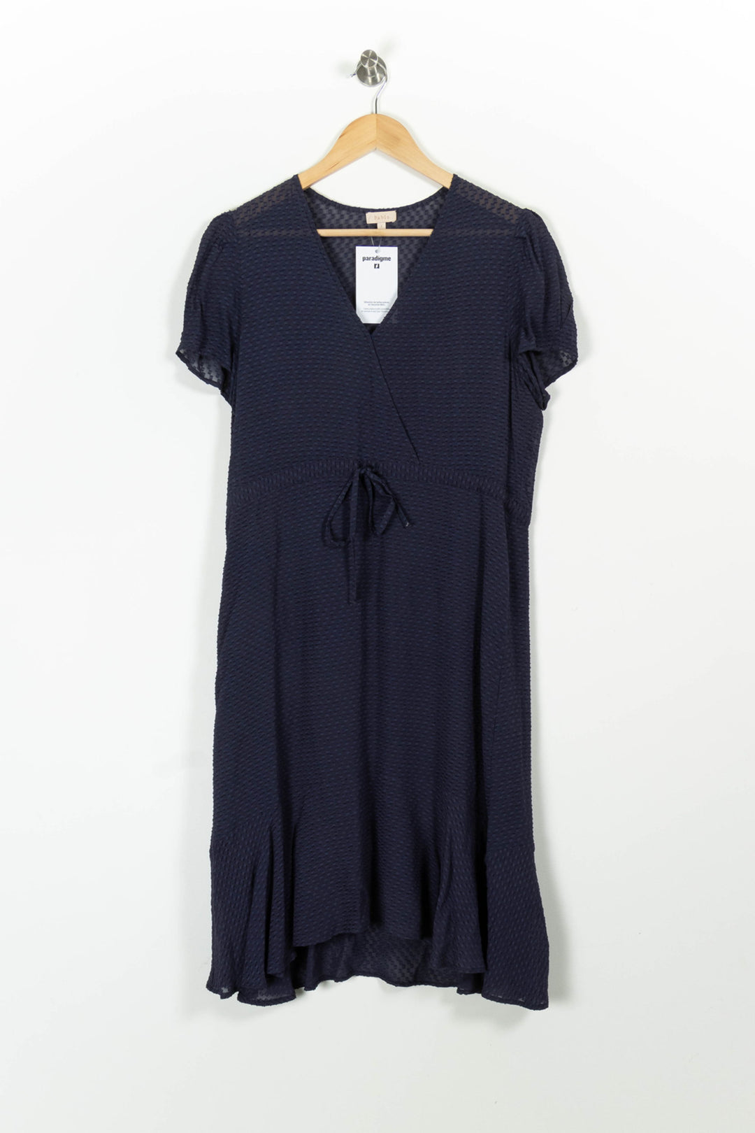Robe Porte-feuille Bleue - Taille M/38 de la marque Pablo | PARAD96962 - Vendu par Paradigme - Image 2