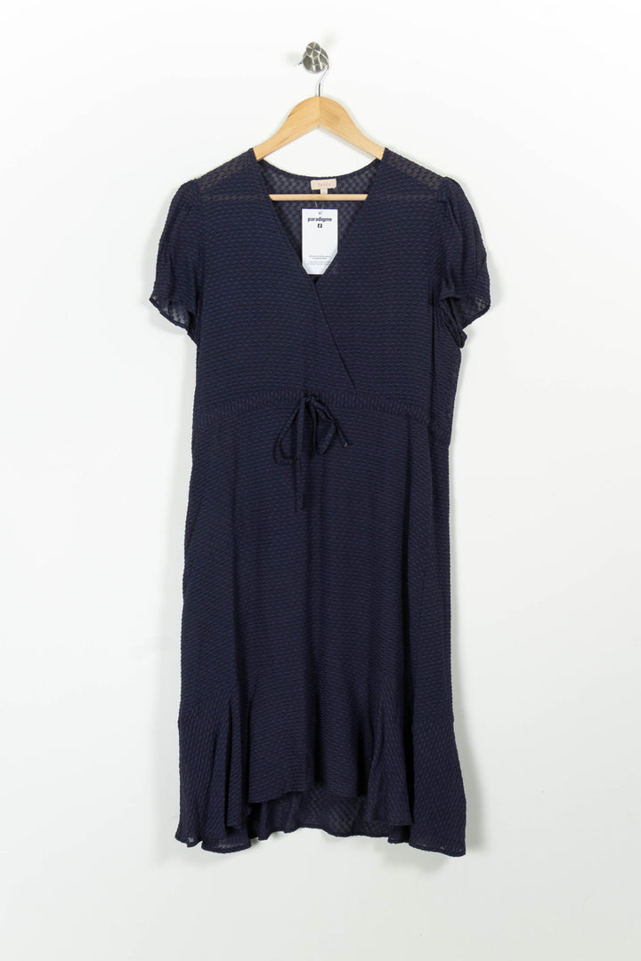 Robe Porte-feuille Bleue - Taille M/38 de la marque Pablo | PARAD96962 - Vendu par Paradigme - Image 2