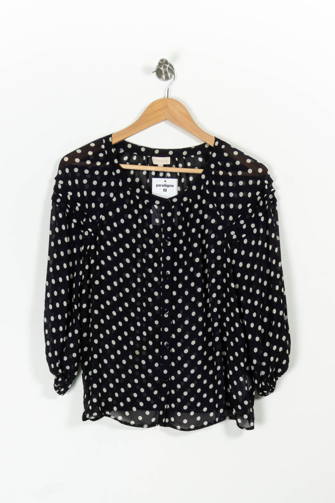 Blouse Bleu et Blanc - Taille M/38 de la marque Pablo | PARAD96963 - Vendu par Paradigme - Image 2