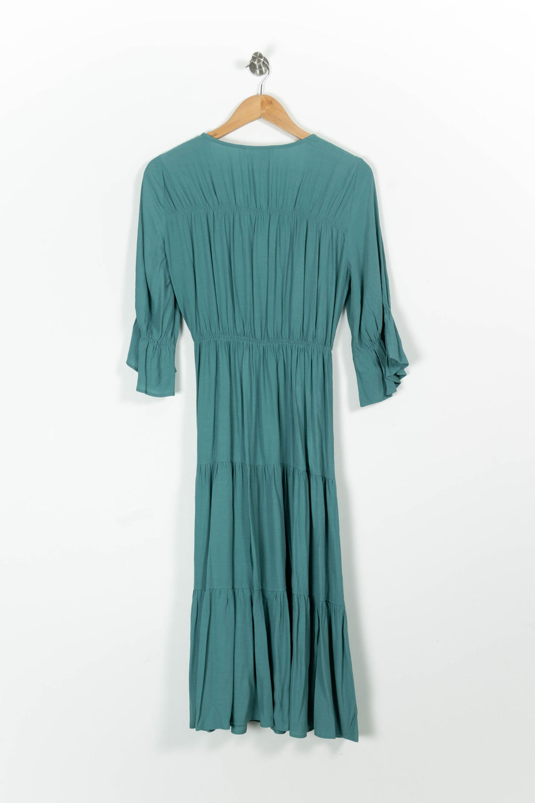 Robe Longue Verte - Taille M/38 de la marque ba&sh | PARAD96964 - Vendu par Paradigme - Image 4