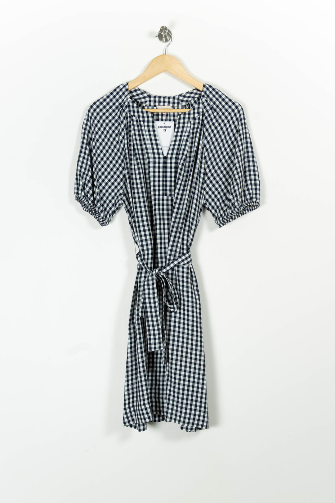 Robe Courte Bleue et Blanche - Taille M/38 de la marque Pablo | PARAD96965 - Vendu par Paradigme - Image 2