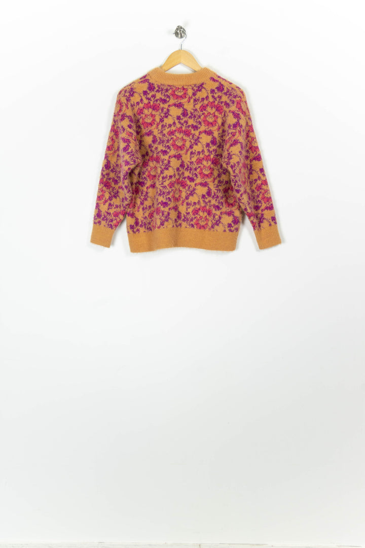 Pull Jaune et Rose - Taille S/36 de la marque FRNCH | PARAD96967 - Vendu par Paradigme - Image 4