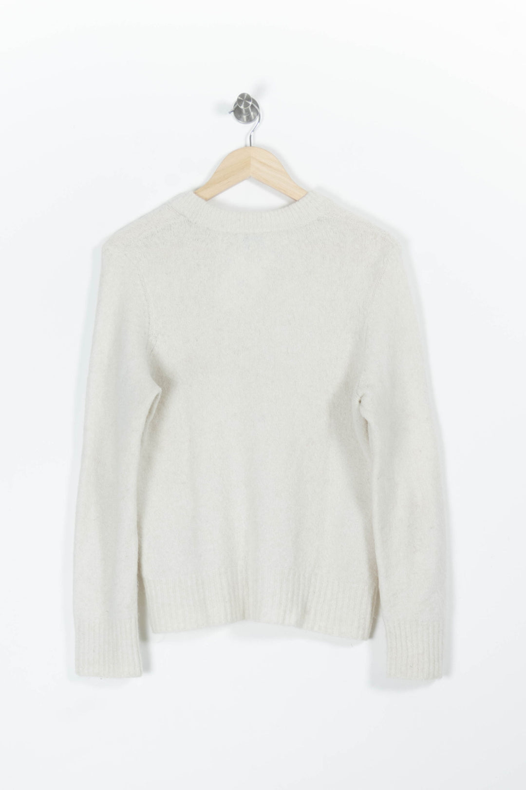 Pull Blanc - Taille M/38 de la marque Ganni | PARAD96978 - Vendu par Paradigme - Image 4