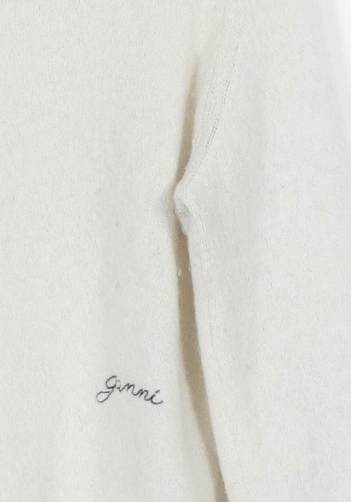 Pull Blanc - Taille M/38 de la marque Ganni | PARAD96978 - Vendu par Paradigme - Image 3