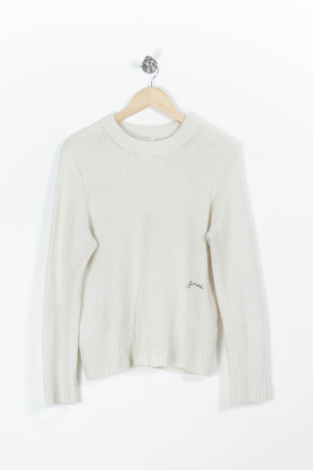 Pull Blanc - Taille M/38 de la marque Ganni | PARAD96978 - Vendu par Paradigme - Image 2