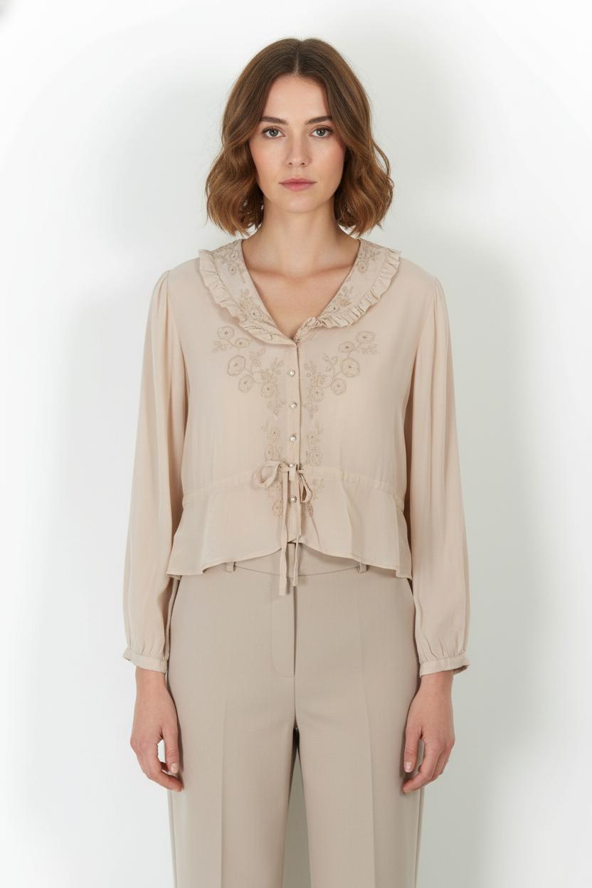 Blouse Rose - Taille XXL/44 de la marque Rouje | PARAD96987 - Vendu par Paradigme - Image 1