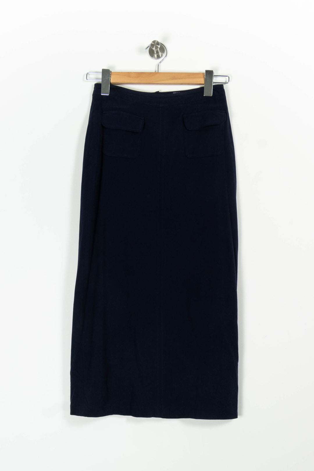 Jupe Longue Bleue - Taille S/36 de la marque Caroll | PARAD96990 - Vendu par Paradigme - Image 2