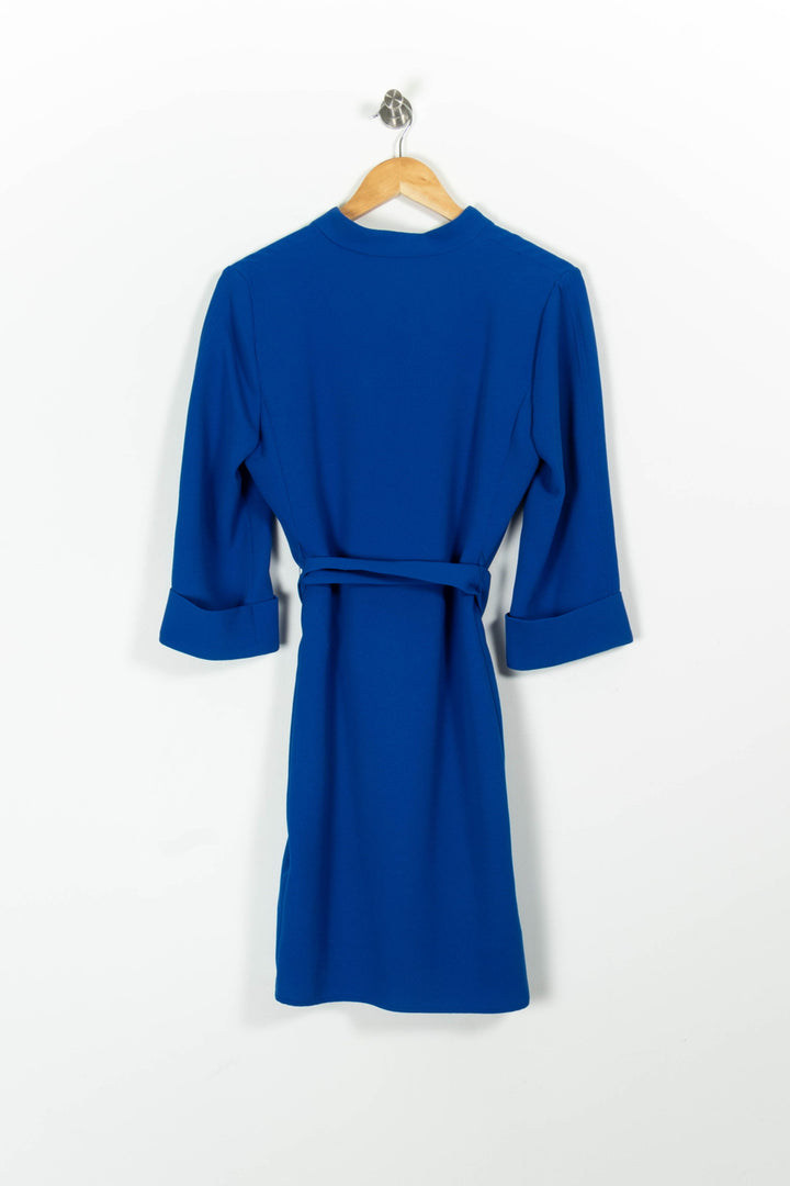 Robe Chemise Bleue - Taille M/38 de la marque Claudie Pierlot | PARAD96991 - Vendu par Paradigme - Image 4