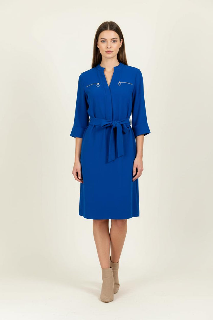 Robe Chemise Bleue - Taille M/38 de la marque Claudie Pierlot | PARAD96991 - Vendu par Paradigme - Image 1