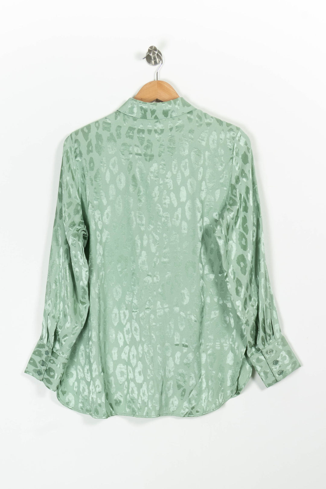 Chemise Verte - Taille L/40 de la marque Kookai | PARAD96993 - Vendu par Paradigme - Image 4