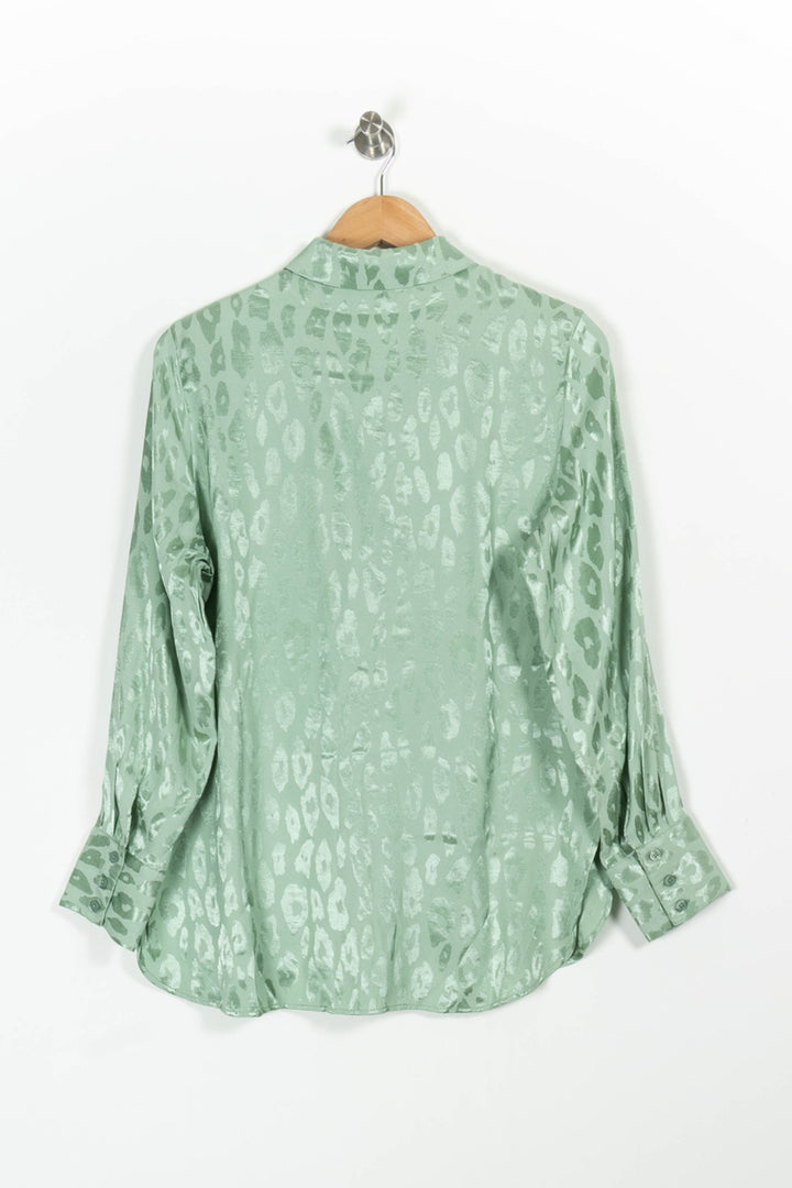 Chemise Verte - Taille L/40 de la marque Kookai | PARAD96993 - Vendu par Paradigme - Image 4