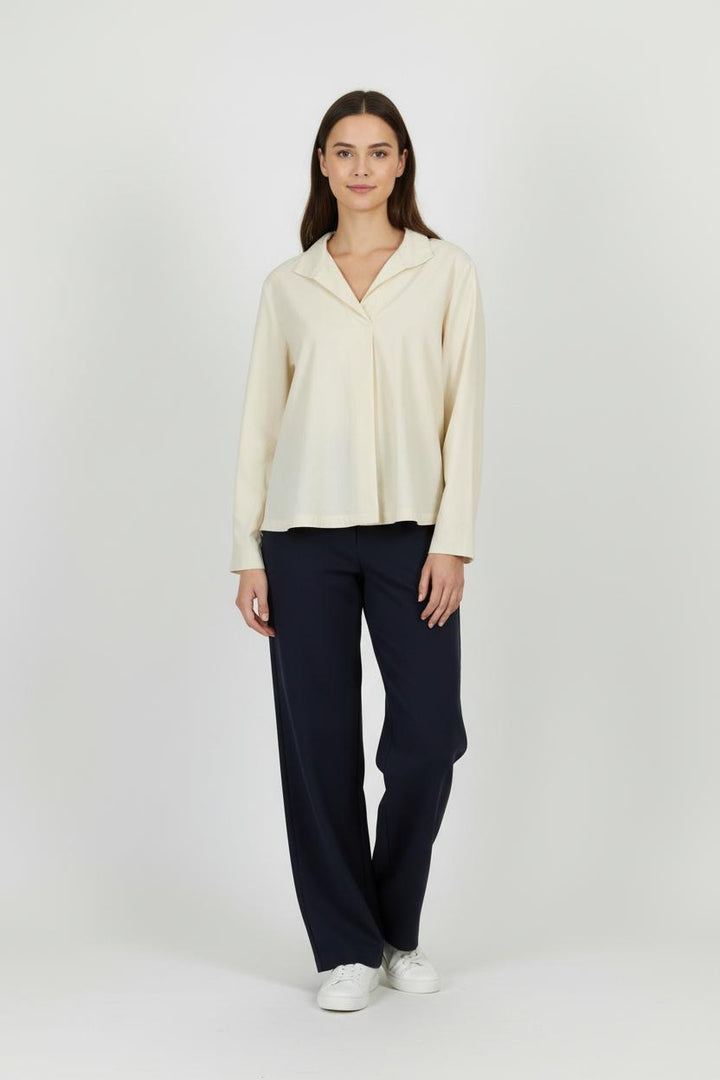 Blouse Beige - Taille XL/42 de la marque Ines de la Fressange Paris | PARAD96997 - Vendu par Paradigme - Image 1
