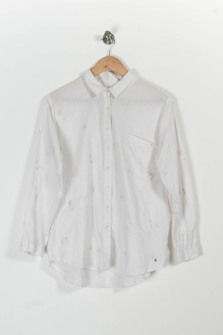 Chemise Blanche - Taille S/36 de la marque Des petits hauts | PARAD97000 - Vendu par Paradigme - Image 2