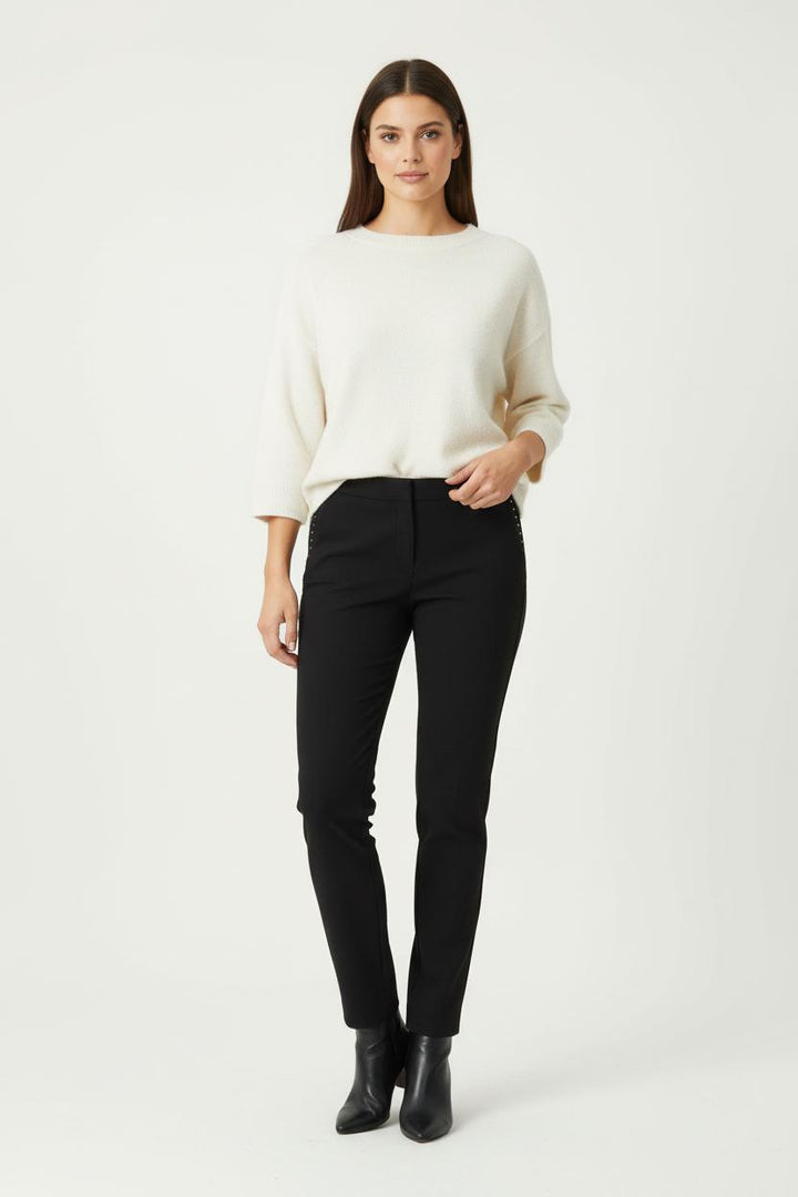 Pantalon Noir - Taille S/36 de la marque Caroll | PARAD97008 - Vendu par Paradigme - Image 1