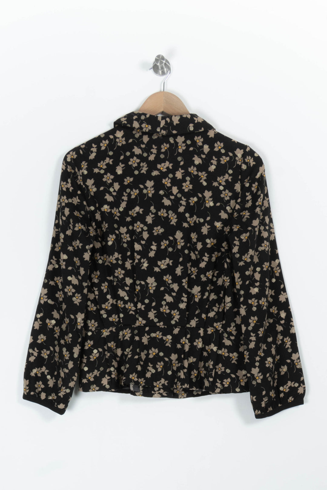 Blouse Noire et Beige - Taille XS/34 de la marque I.Code | PARAD97009 - Vendu par Paradigme - Image 4