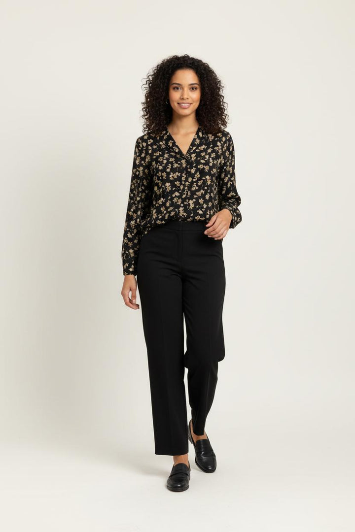 Blouse Noire et Beige - Taille XS/34 de la marque I.Code | PARAD97009 - Vendu par Paradigme - Image 1