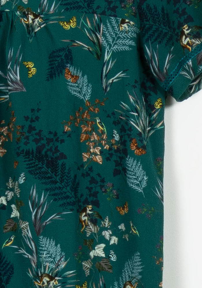 Blouse Verte - Taille XS/34 de la marque One Step | PARAD97011 - Vendu par Paradigme - Image 3