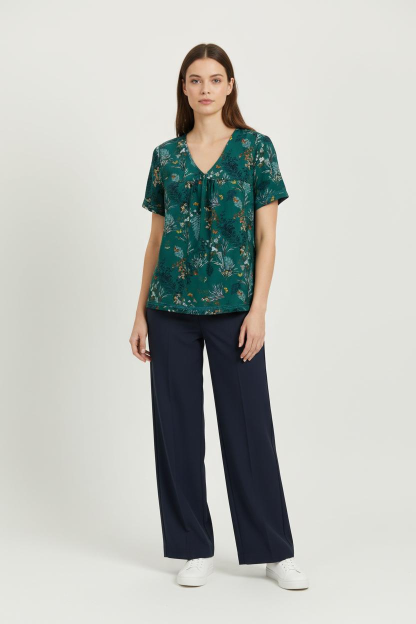 Blouse Verte - Taille XS/34 de la marque One Step | PARAD97011 - Vendu par Paradigme - Image 1