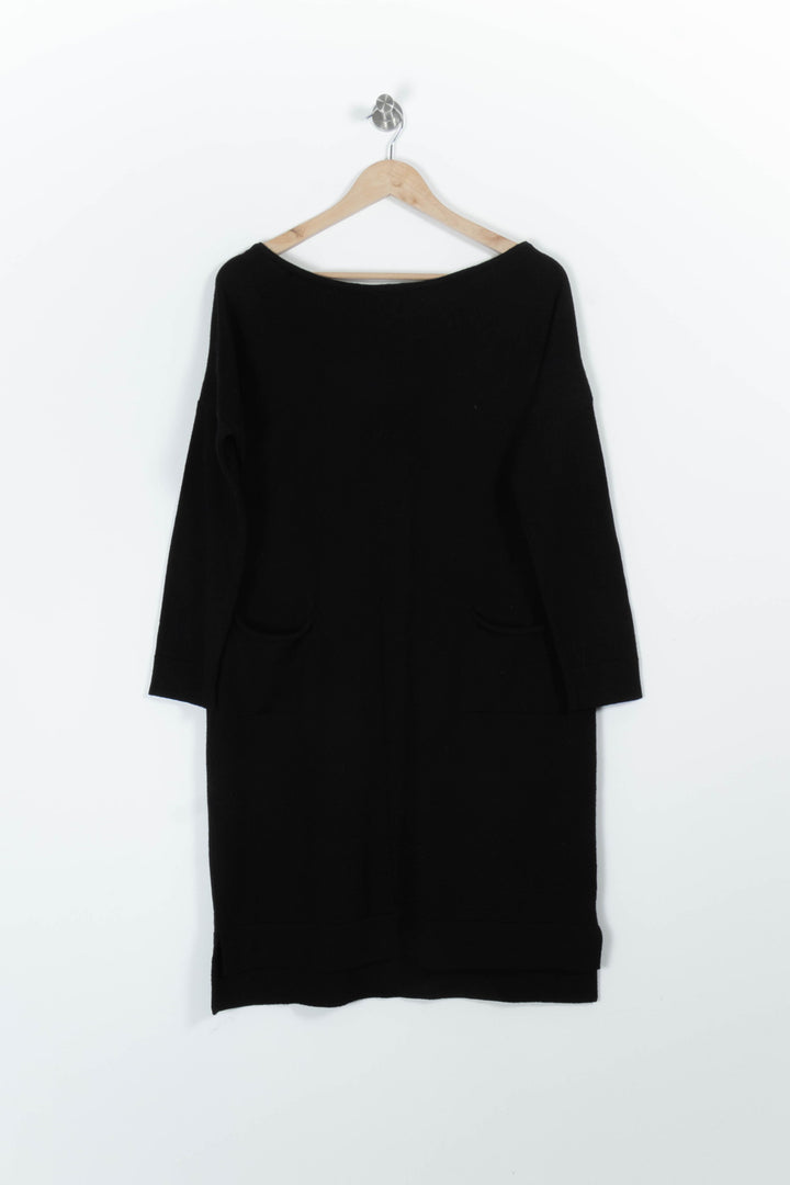 Robe Pull Noire - Taille M/38 de la marque ZAPA | PARAD97014 - Vendu par Paradigme - Image 2