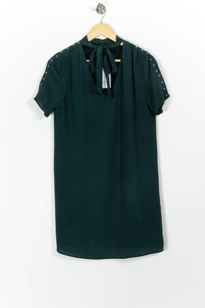 Robe Courte Verte - Taille M/38 de la marque IKKS | PARAD97018 - Vendu par Paradigme - Image 2