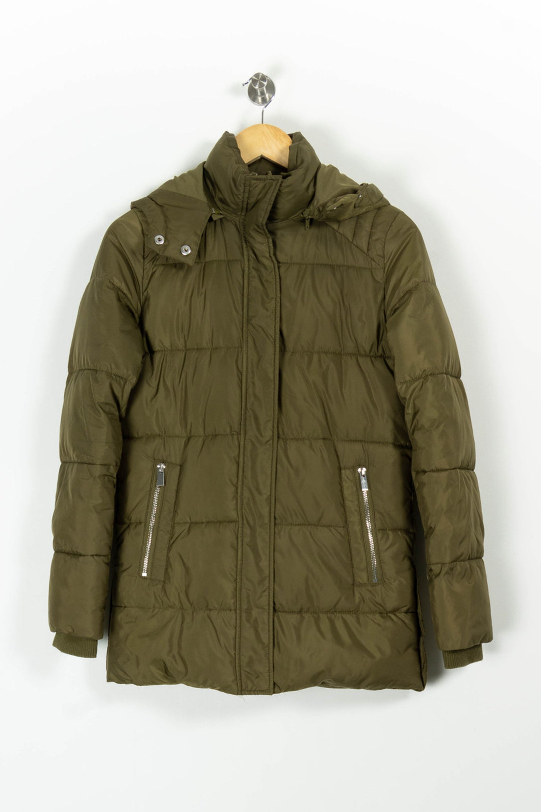 Doudoune Verte - Taille XS/34 de la marque Kookai | PARAD97025 - Vendu par Paradigme - Image 2