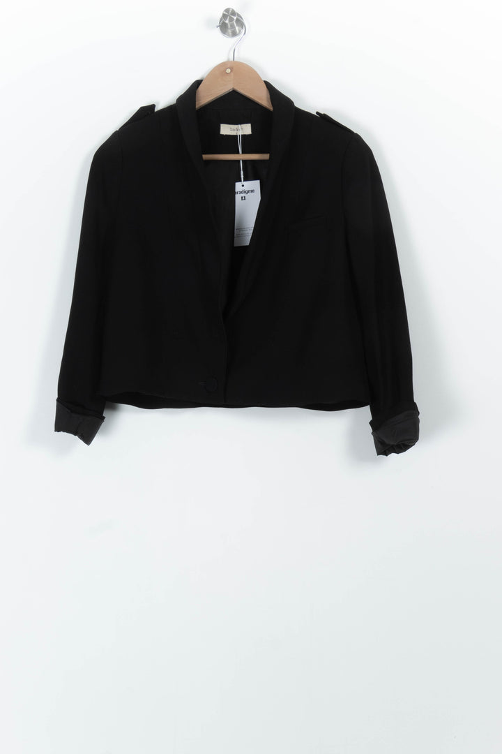 Blazer Noir - Taille S/36 de la marque ba&sh | PARAD97027 - Vendu par Paradigme - Image 2