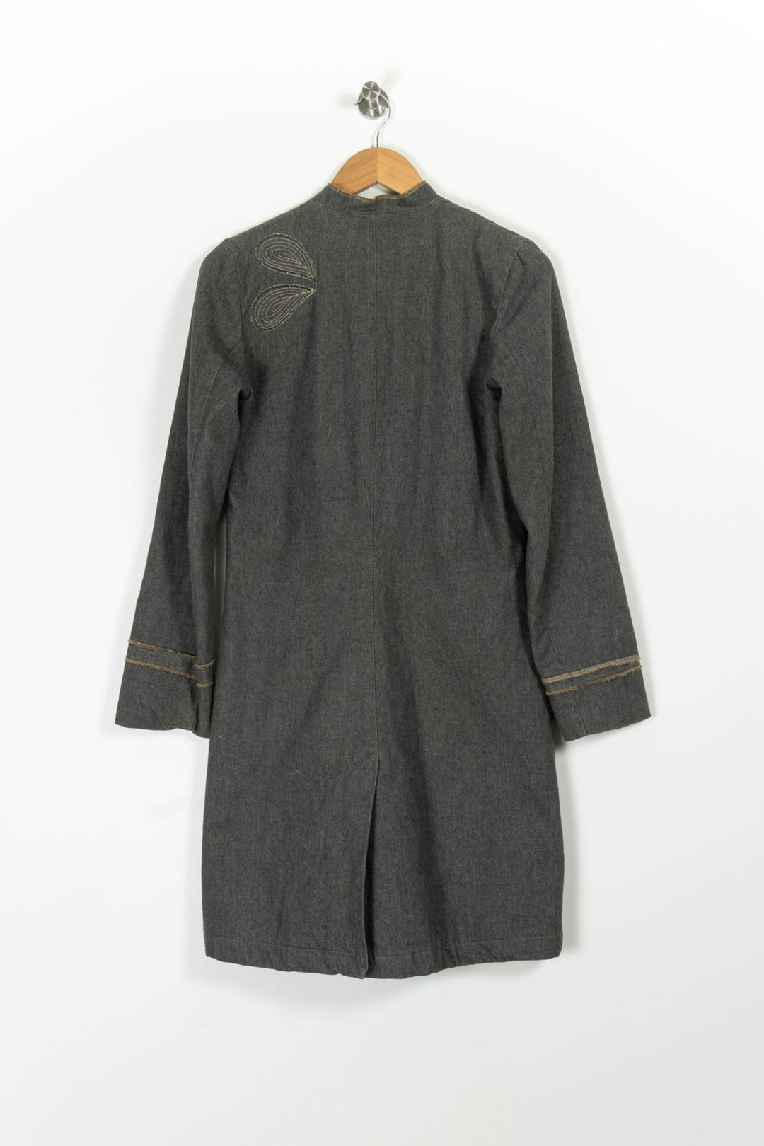 Manteau Gris - Taille XS/34 de la marque Sessùn | PARAD97035 - Vendu par Paradigme - Image 4