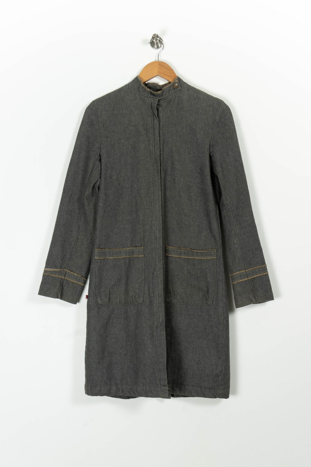 Manteau Gris - Taille XS/34 de la marque Sessùn | PARAD97035 - Vendu par Paradigme - Image 2