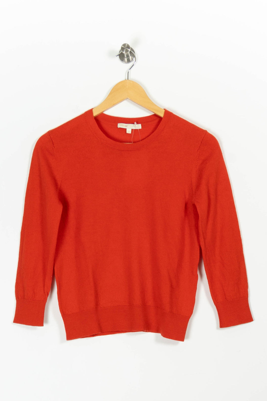 Pull Rouge - Taille L/40 de la marque Maje | PARAD97037 - Vendu par Paradigme - Image 2