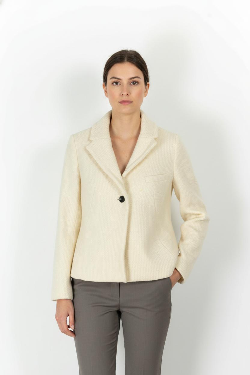 Blazer Blanc - Taille M/38 de la marque ba&sh | PARAD97040 - Vendu par Paradigme - Image 1