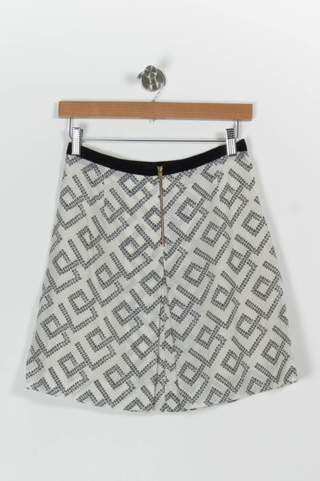Jupe Courte Blanche et Noire - Taille XS/34 de la marque Pablo | PARAD97045 - Vendu par Paradigme - Image 4