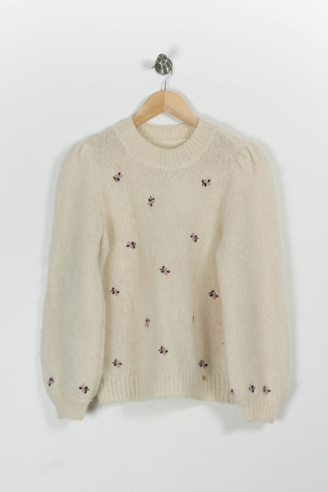 Pull Blanc - Taille M/38 de la marque Des petits hauts | PARAD97048 - Vendu par Paradigme - Image 2