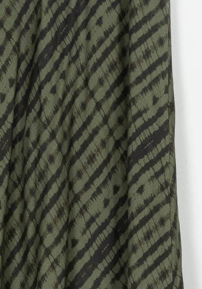 Jupe Longue Verte et Noire - Taille XXL/44 de la marque Caroll | PARAD97050 - Vendu par Paradigme - Image 3