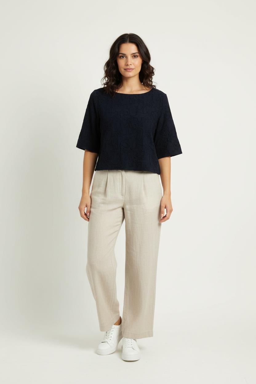 Blouse Bleue - Taille XXL/44 de la marque Caroll | PARAD97053 - Vendu par Paradigme - Image 1