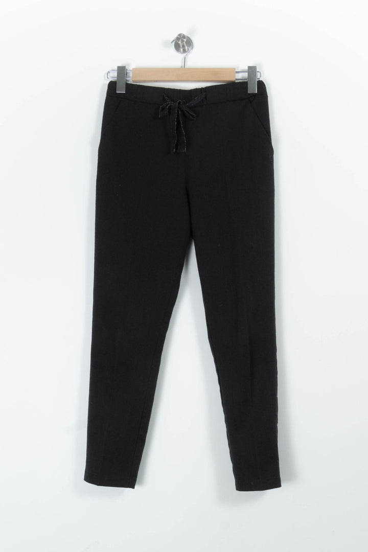 Pantalon Ajusté Noir - Taille S/36 de la marque Grace & Mila | PARAD97056 - Vendu par Paradigme - Image 2