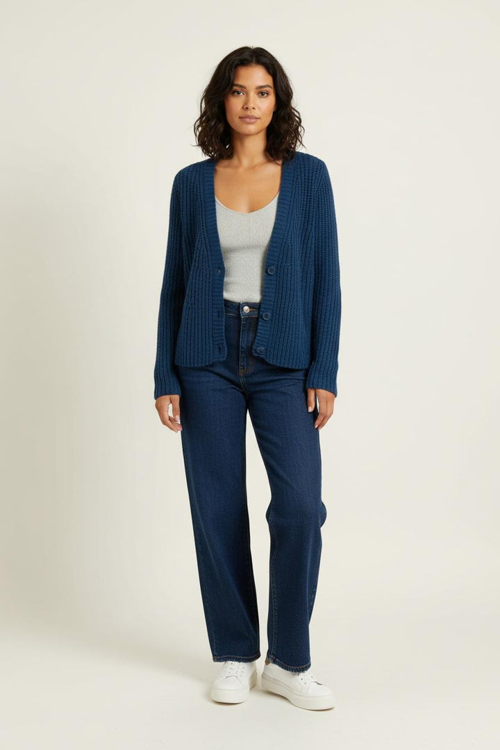 Cardigan Bleu - Taille S/36 de la marque Stella Forest | PARAD97060 - Vendu par Paradigme - Image 1