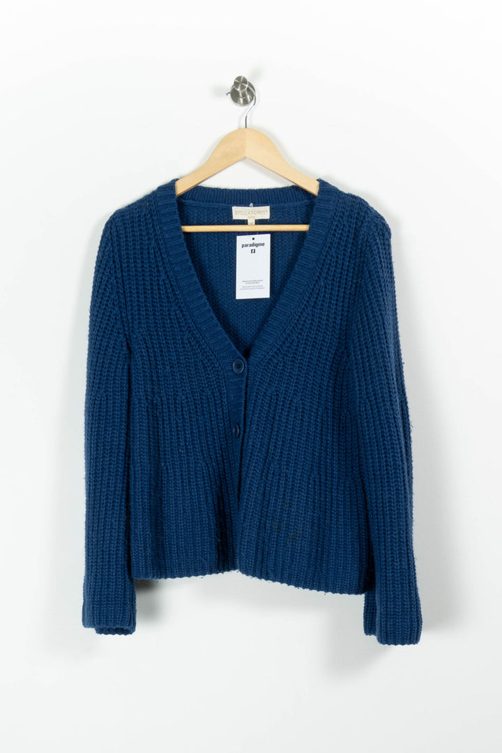 Cardigan Bleu - Taille S/36 de la marque Stella Forest | PARAD97060 - Vendu par Paradigme - Image 2