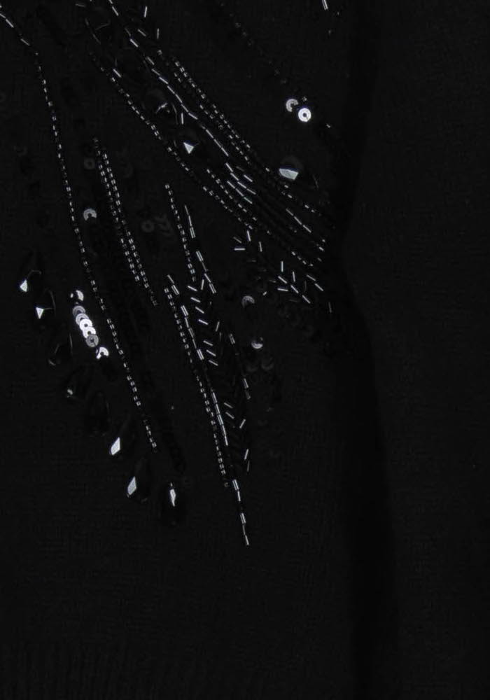 Pull Noir - Taille M/38 de la marque La Fée Maraboutée | PARAD97066 - Vendu par Paradigme - Image 3