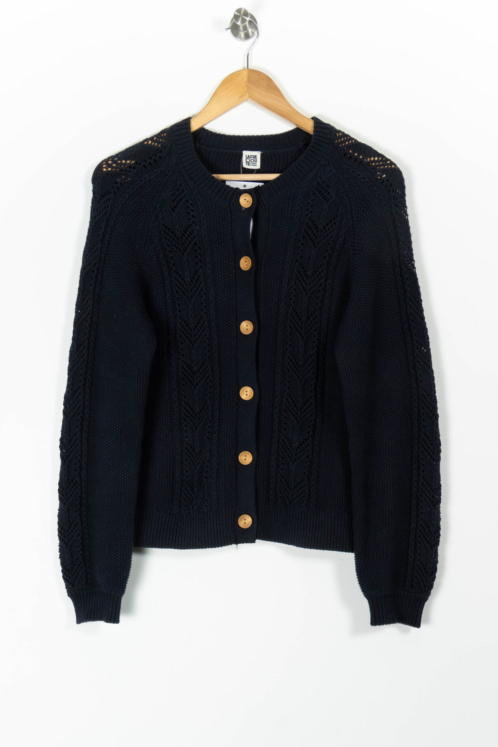 Cardigan Bleu - Taille M/38 de la marque La Redoute Collections | PARAD97074 - Vendu par Paradigme - Image 2