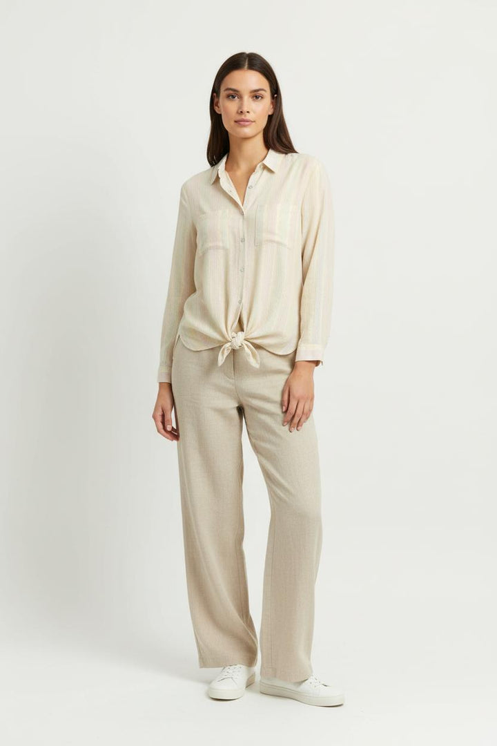 Chemise Beige - Taille XS/34 de la marque Karl Marc John | PARAD97075 - Vendu par Paradigme - Image 1