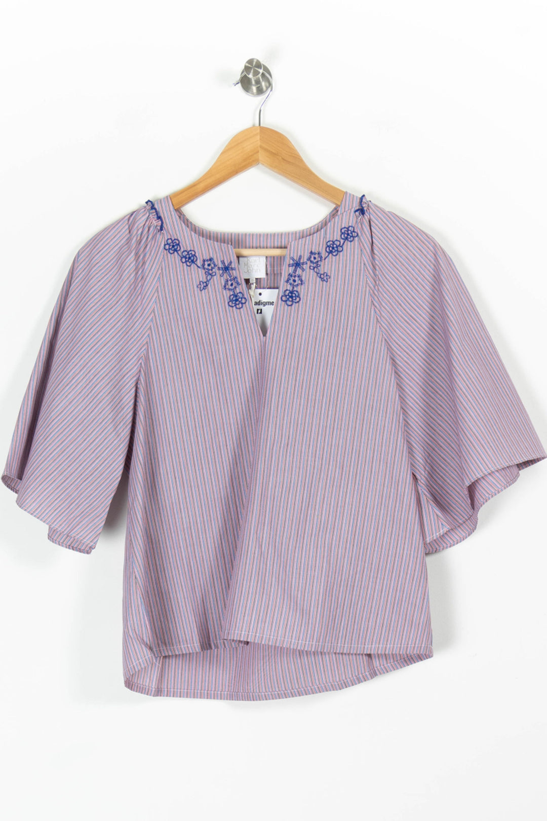 Blouse Violette et Bleue - Taille XS/34 de la marque Karl Marc John | PARAD97078 - Vendu par Paradigme - Image 2