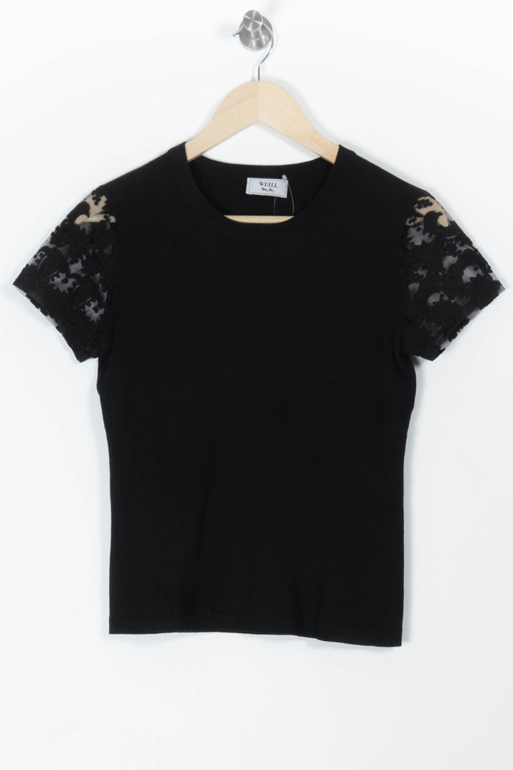 T-shirt Noir - Taille M/38 de la marque Weill | PARAD97081 - Vendu par Paradigme - Image 2