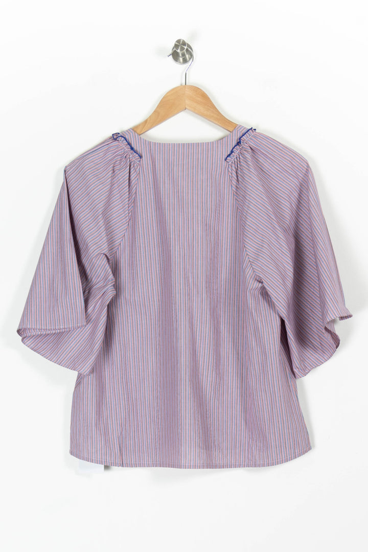 Blouse Violette et Bleue - Taille S/36 de la marque Karl Marc John | PARAD97082 - Vendu par Paradigme - Image 4
